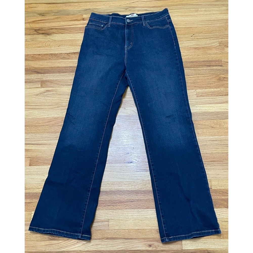 Levi's 512 Women's 14 Blue Jeans Denim Cotton Bootcut 5-Pockets Workwear Outdoor